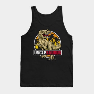 Prehistoric Unclesaurus - Dinosaur Uncle T-Shirt Tank Top